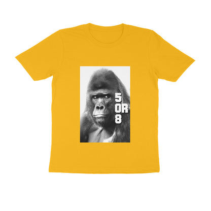 Half Sleeve Round Neck T-Shirt – Gorilla Me puraidoprints