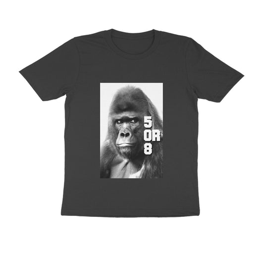 Half Sleeve Round Neck T-Shirt – Gorilla Me puraidoprints