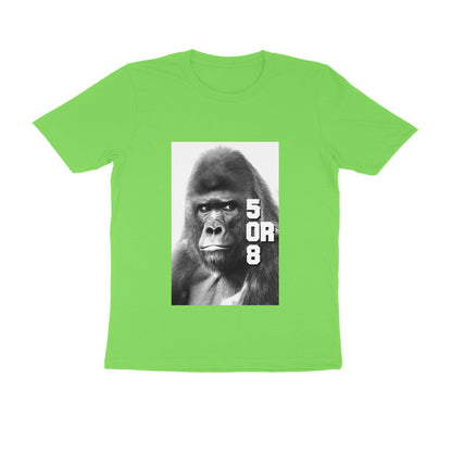 Half Sleeve Round Neck T-Shirt – Gorilla Me puraidoprints