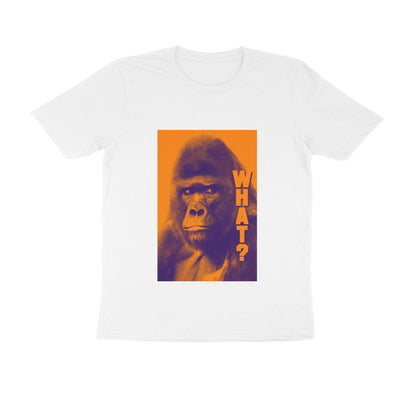 Half Sleeve Round Neck T-Shirt – Gorilla Wha?t puraidoprints