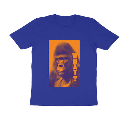 Half Sleeve Round Neck T-Shirt – Gorilla Wha?t puraidoprints