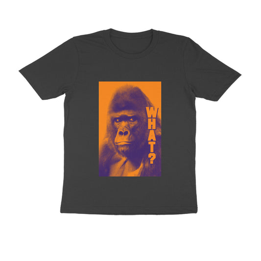 Half Sleeve Round Neck T-Shirt – Gorilla Wha?t puraidoprints