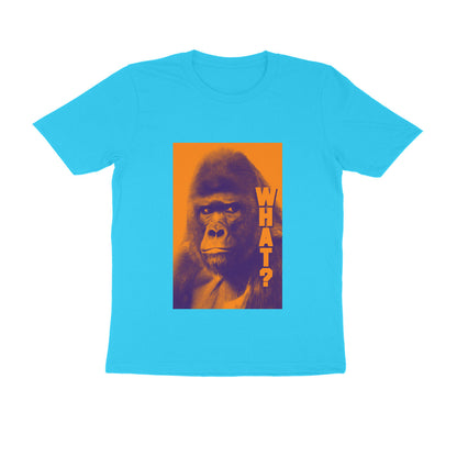 Half Sleeve Round Neck T-Shirt – Gorilla Wha?t puraidoprints