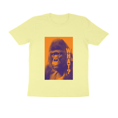 Half Sleeve Round Neck T-Shirt – Gorilla Wha?t puraidoprints