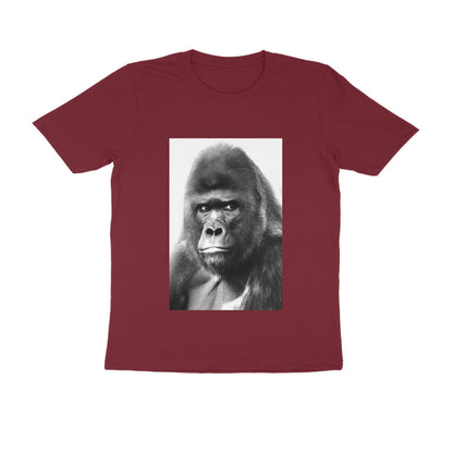 Half Sleeve Round Neck T-Shirt – Gorilla puraidoprints