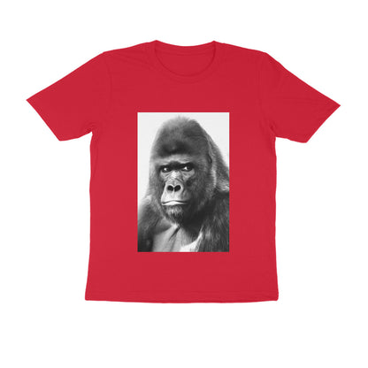Half Sleeve Round Neck T-Shirt – Gorilla puraidoprints