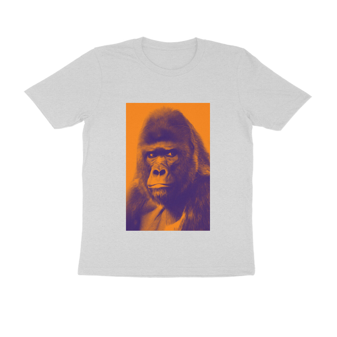 Half Sleeve Round Neck T-Shirt – Gorilla puraidoprints