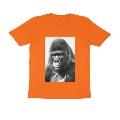 Half Sleeve Round Neck T-Shirt – Gorilla puraidoprints