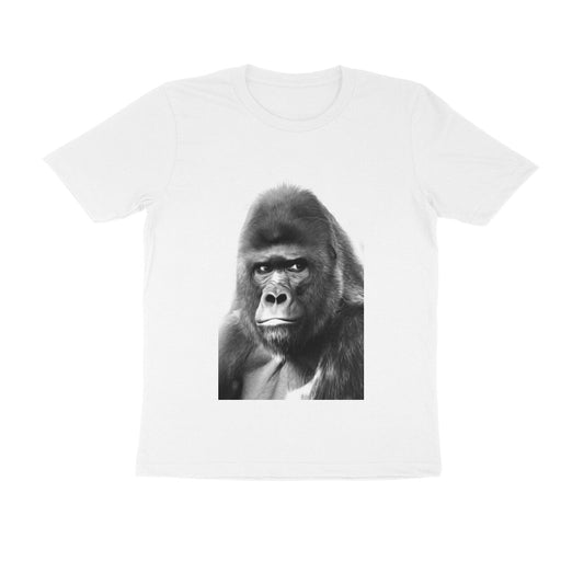 Half Sleeve Round Neck T-Shirt – Gorilla puraidoprints