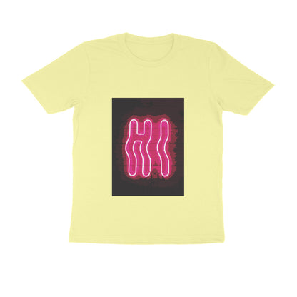 Half Sleeve Round Neck T-Shirt – Hi puraidoprints