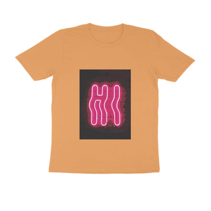 Half Sleeve Round Neck T-Shirt – Hi puraidoprints