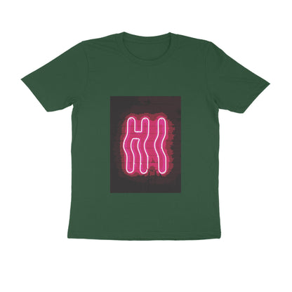 Half Sleeve Round Neck T-Shirt – Hi puraidoprints