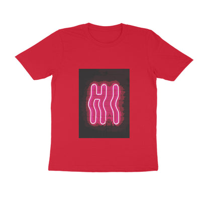 Half Sleeve Round Neck T-Shirt – Hi puraidoprints