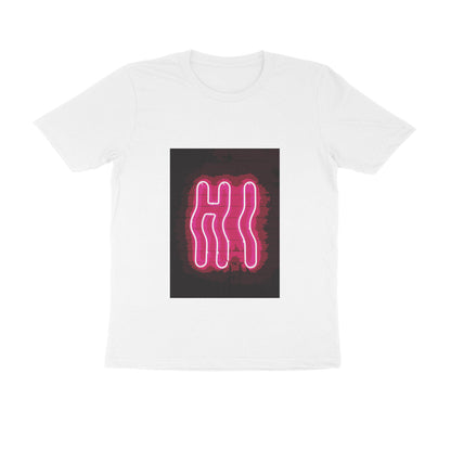 Half Sleeve Round Neck T-Shirt – Hi puraidoprints