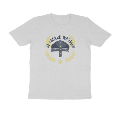 Half Sleeve Round Neck T-Shirt – Keyboard Warrior 1 puraidoprints
