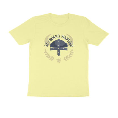 Half Sleeve Round Neck T-Shirt – Keyboard Warrior 1 puraidoprints