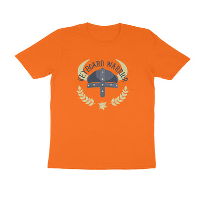 Half Sleeve Round Neck T-Shirt – Keyboard Warrior 1 puraidoprints
