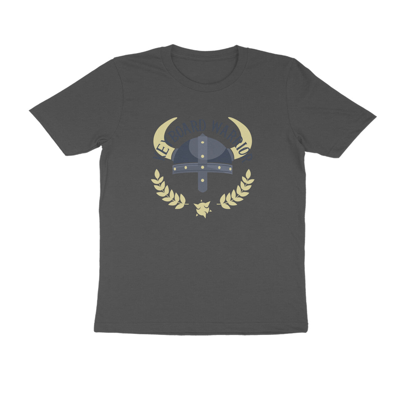 Half Sleeve Round Neck T-Shirt – Keyboard Warrior 1 puraidoprints