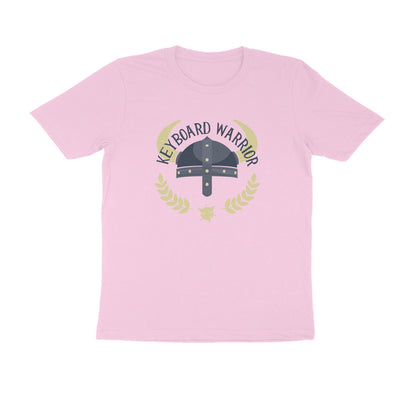 Half Sleeve Round Neck T-Shirt – Keyboard Warrior 1 puraidoprints