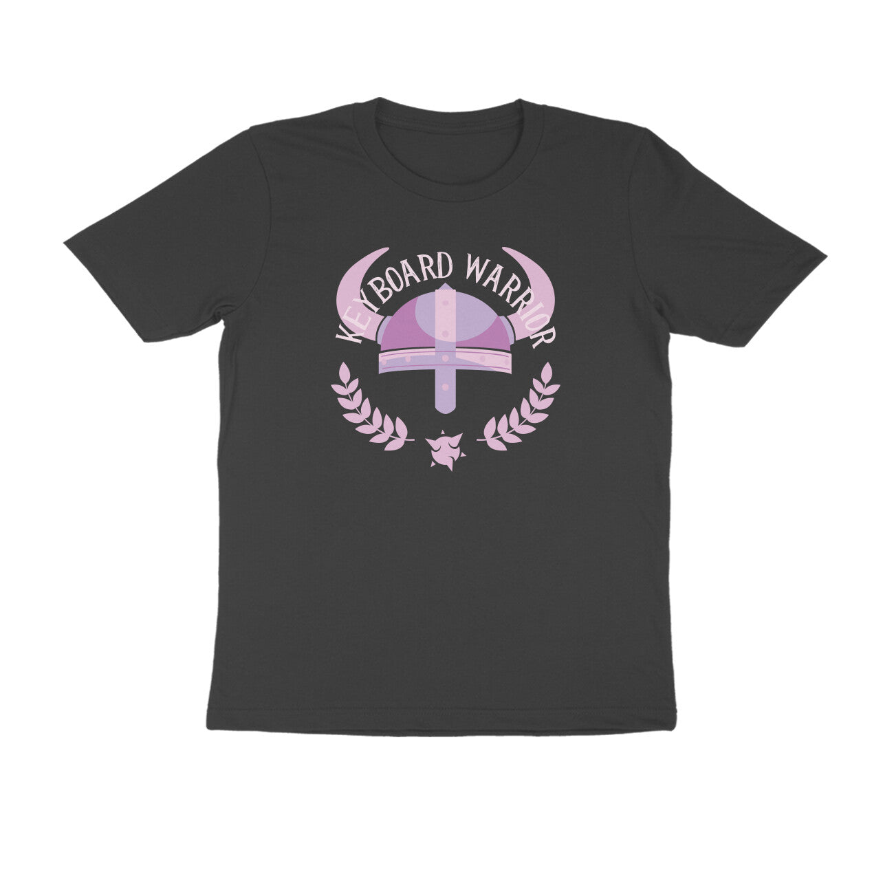 Half Sleeve Round Neck T-Shirt – Keyboard Warrior 2 puraidoprints