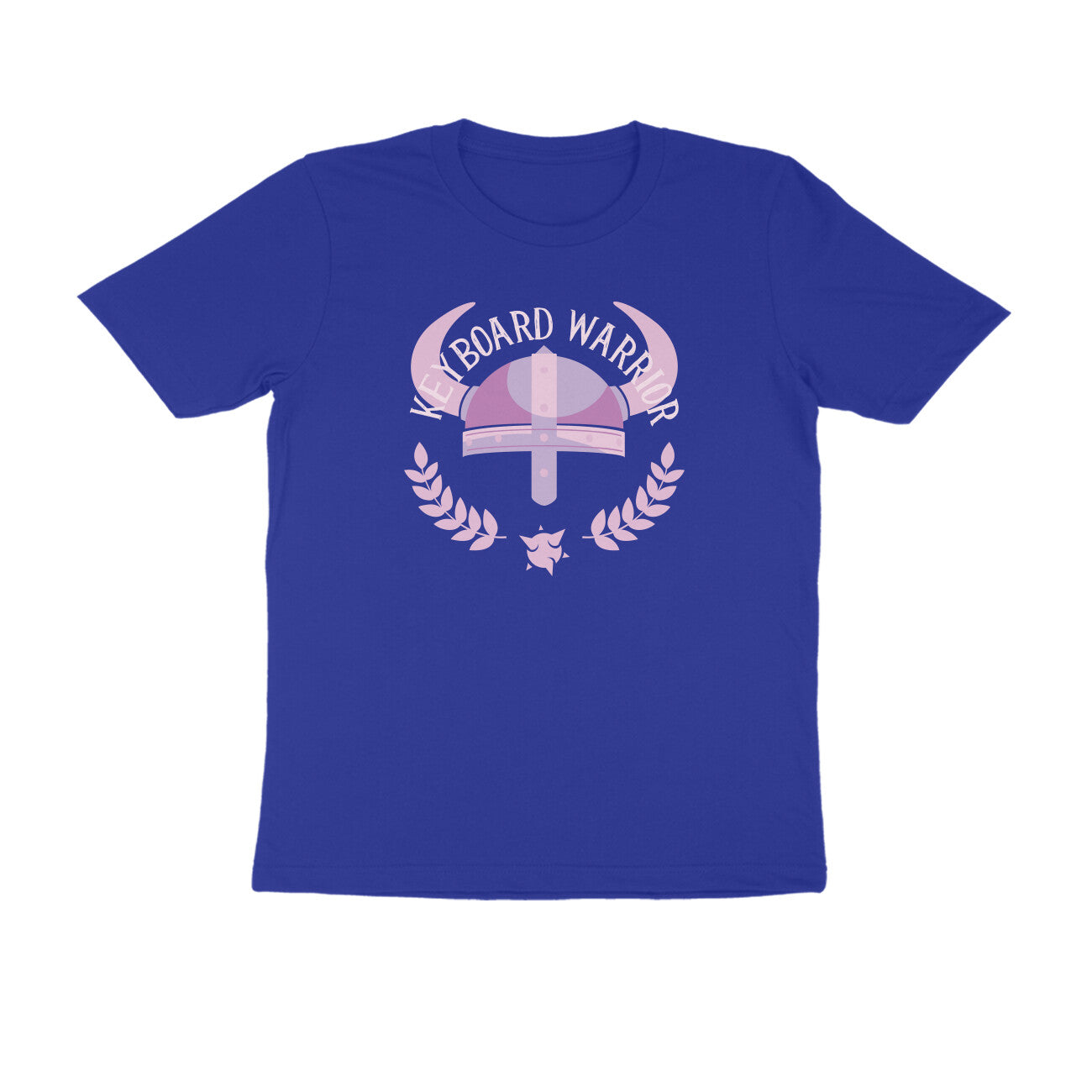 Half Sleeve Round Neck T-Shirt – Keyboard Warrior 2 puraidoprints