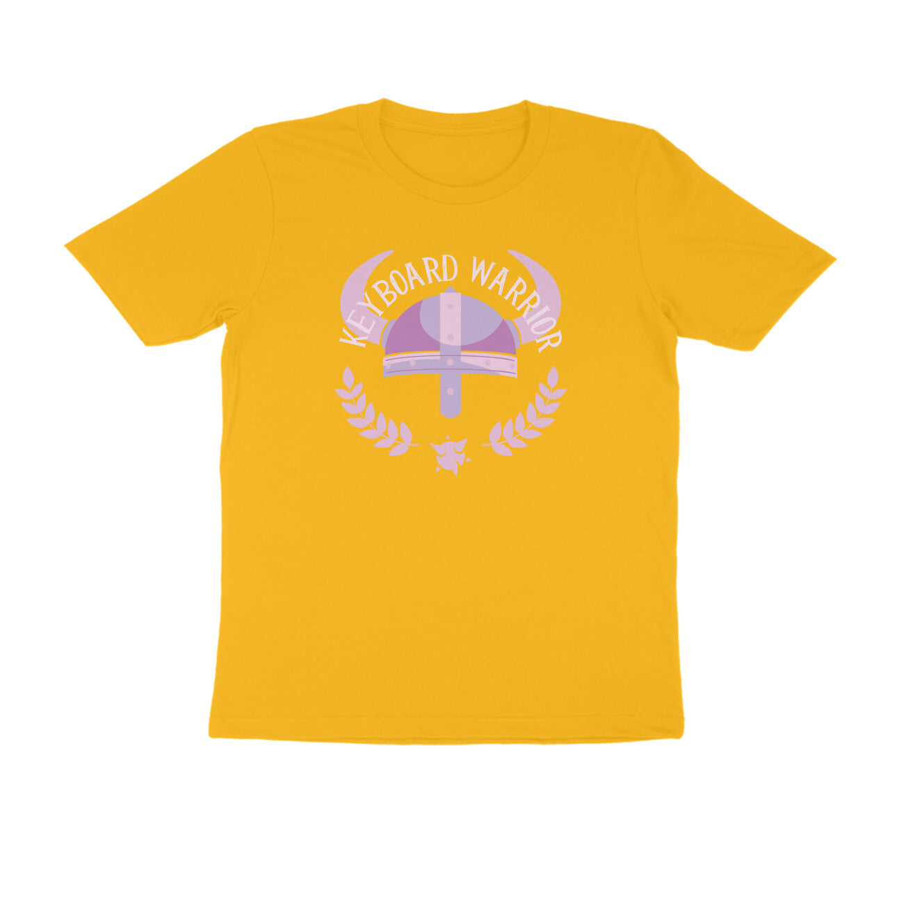 Half Sleeve Round Neck T-Shirt – Keyboard Warrior 2 puraidoprints