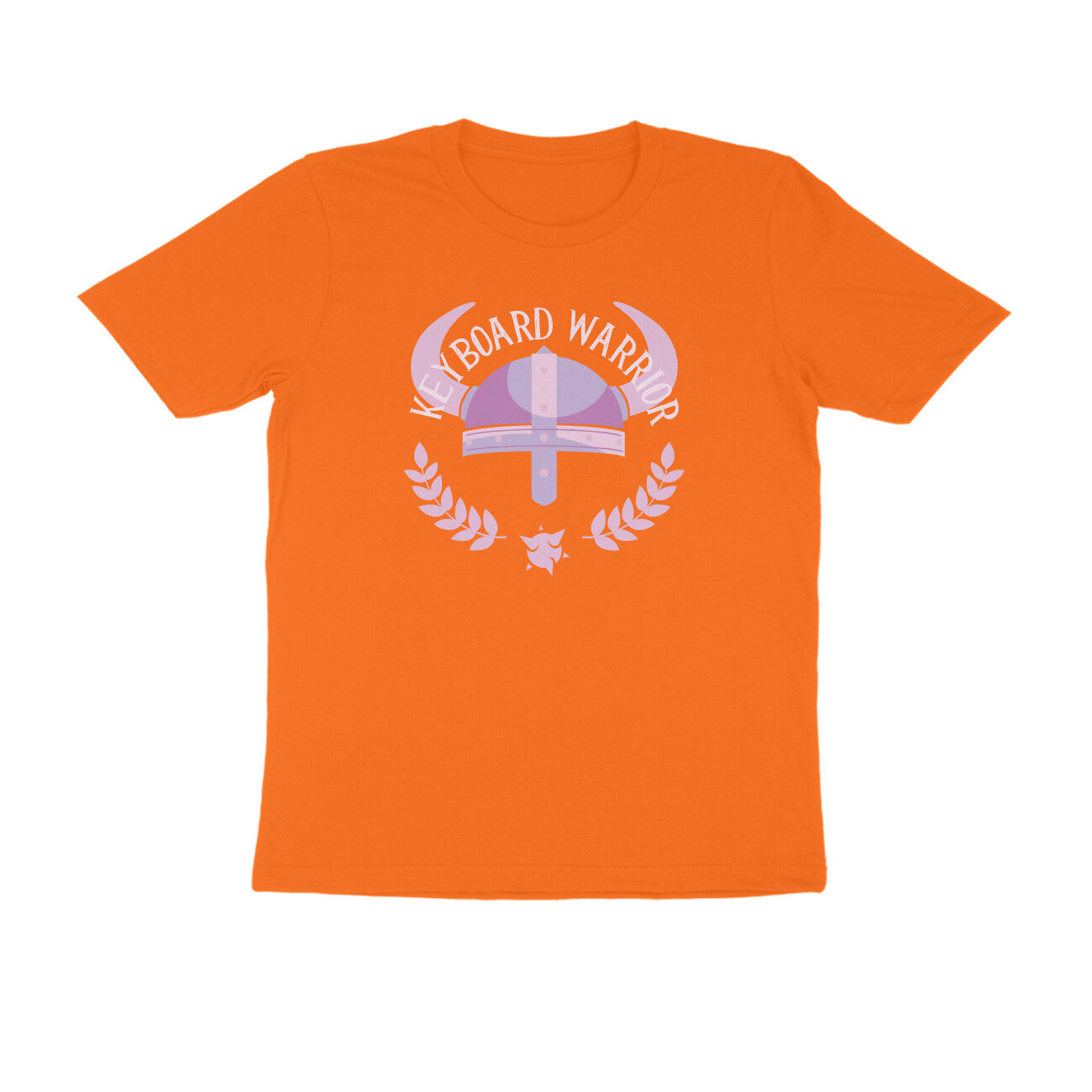 Half Sleeve Round Neck T-Shirt – Keyboard Warrior 2 puraidoprints