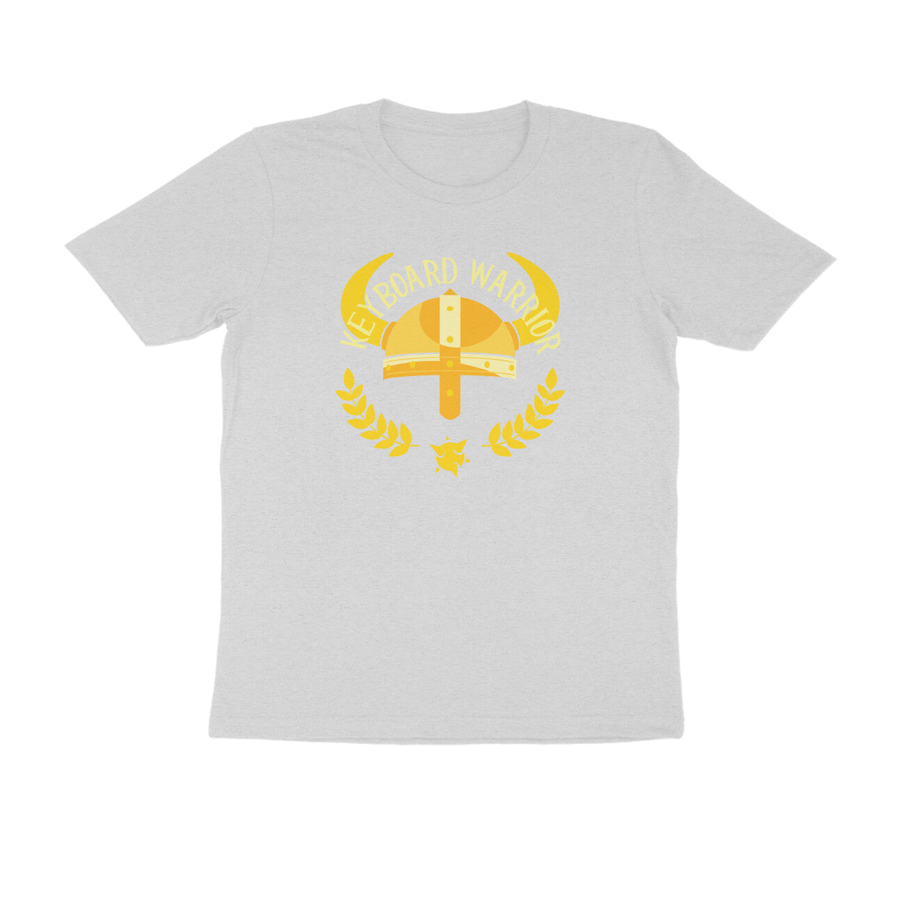 Half Sleeve Round Neck T-Shirt – Keyboard Warrior 3 puraidoprints