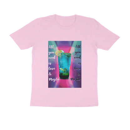 Half Sleeve Round Neck T-Shirt – Love & Mojito puraidoprints