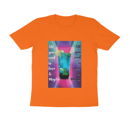 Half Sleeve Round Neck T-Shirt – Love & Mojito puraidoprints