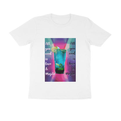 Half Sleeve Round Neck T-Shirt – Love & Mojito puraidoprints