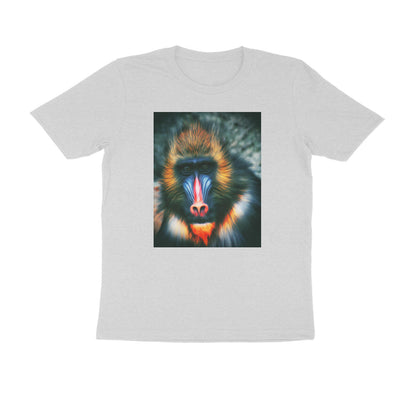 Half Sleeve Round Neck T-Shirt - Mandrill puraidoprints