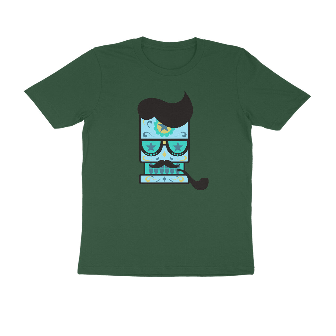 Half Sleeve Round Neck T-Shirt – Mexican 3 puraidoprints