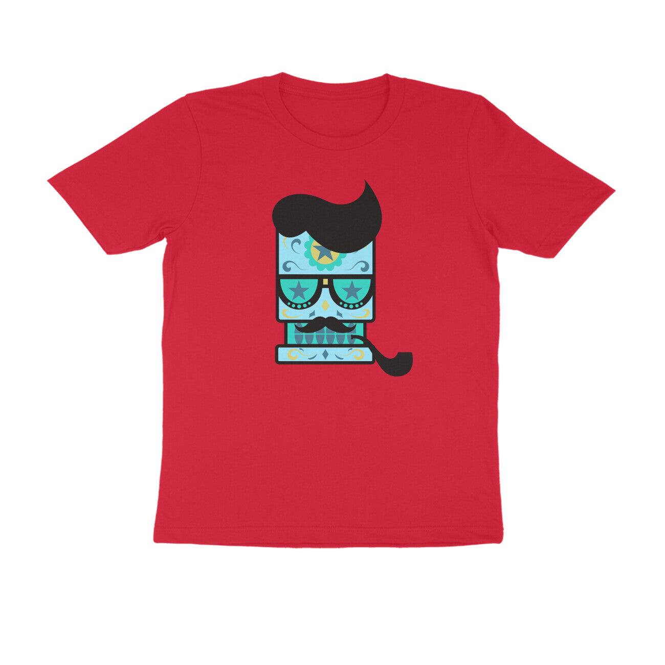 Half Sleeve Round Neck T-Shirt – Mexican 3 puraidoprints