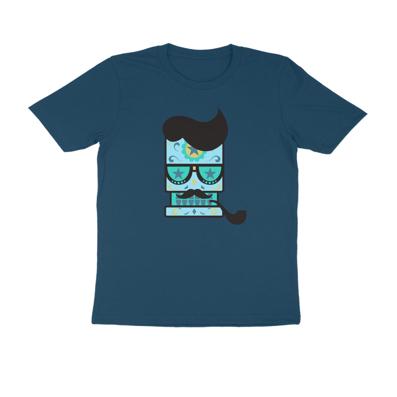 Half Sleeve Round Neck T-Shirt – Mexican 3 puraidoprints