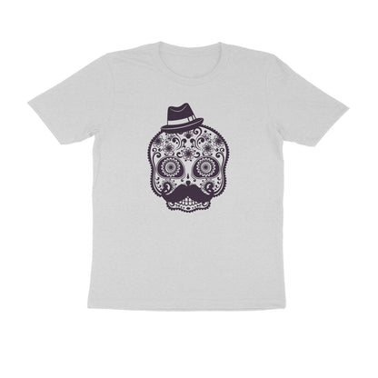 Half Sleeve Round Neck T-Shirt – Mexican Face Mask 1 puraidoprints