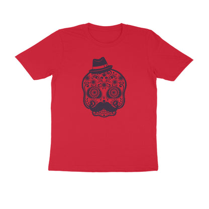 Half Sleeve Round Neck T-Shirt – Mexican Face Mask 1 puraidoprints