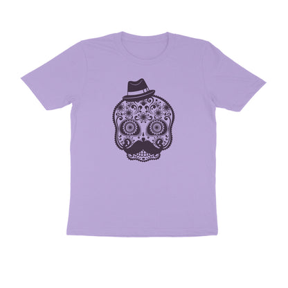 Half Sleeve Round Neck T-Shirt – Mexican Face Mask 1 puraidoprints