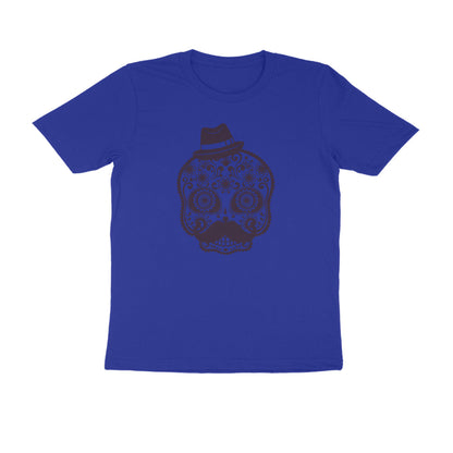 Half Sleeve Round Neck T-Shirt – Mexican Face Mask 1 puraidoprints