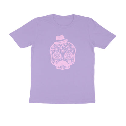 Half Sleeve Round Neck T-Shirt – Mexican Face Mask 2 puraidoprints
