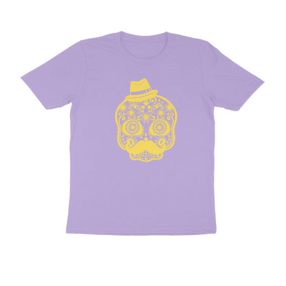 Half Sleeve Round Neck T-Shirt – Mexican Face Mask 3 puraidoprints