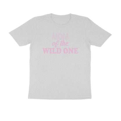 Half Sleeve Round Neck T-Shirt – Mom of the wild one 2 puraidoprints