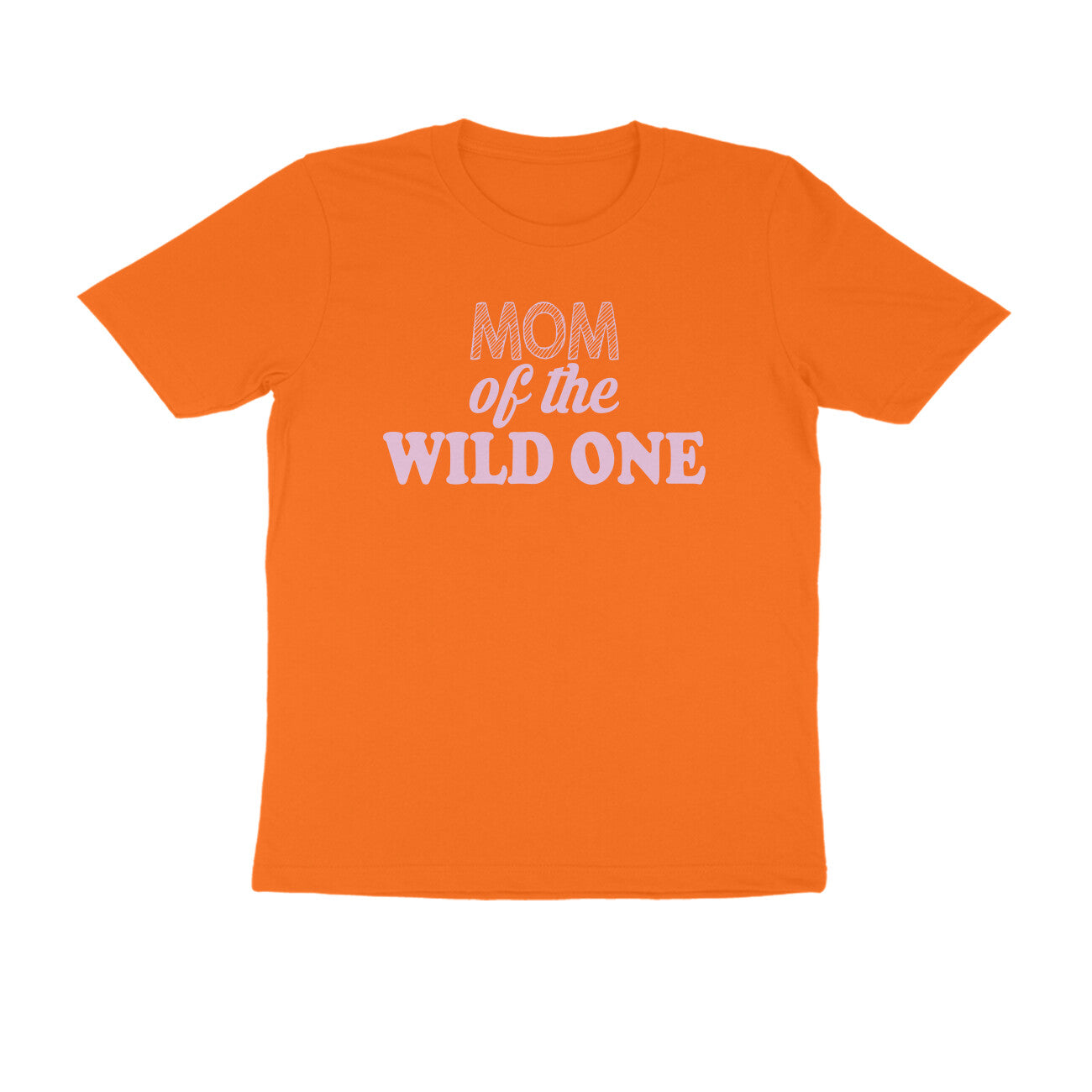 Half Sleeve Round Neck T-Shirt – Mom of the wild one 2 puraidoprints