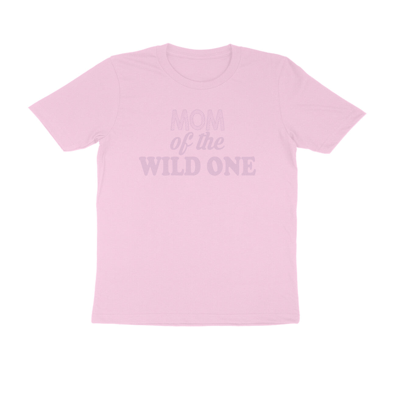 Half Sleeve Round Neck T-Shirt – Mom of the wild one 2 puraidoprints