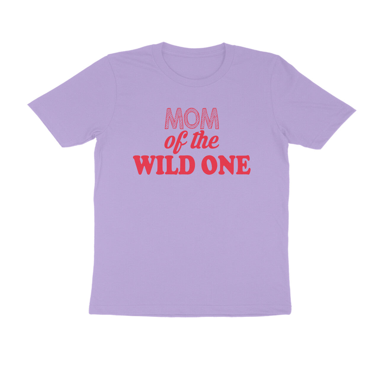 Half Sleeve Round Neck T-Shirt – Mom of the wild one 4 puraidoprints