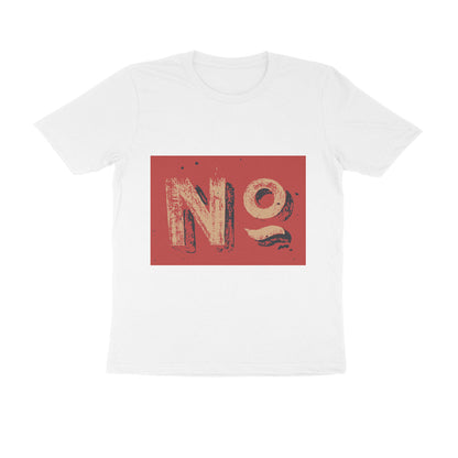 Half Sleeve Round Neck T-Shirt - No puraidoprints