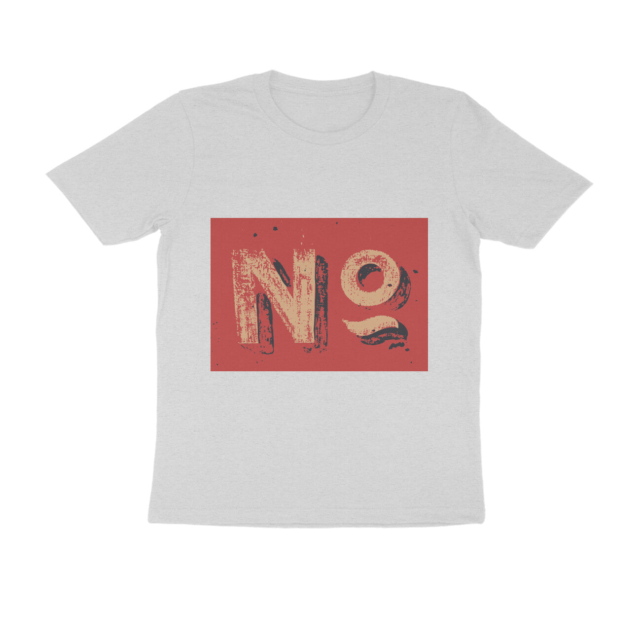 Half Sleeve Round Neck T-Shirt - No puraidoprints