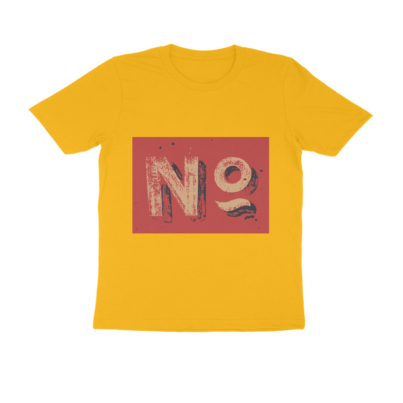 Half Sleeve Round Neck T-Shirt - No puraidoprints