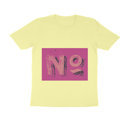 Half Sleeve Round Neck T-Shirt - No puraidoprints