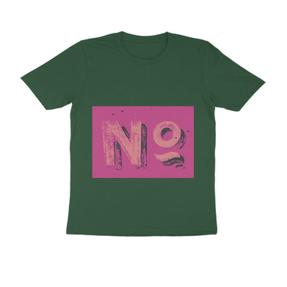 Half Sleeve Round Neck T-Shirt - No puraidoprints